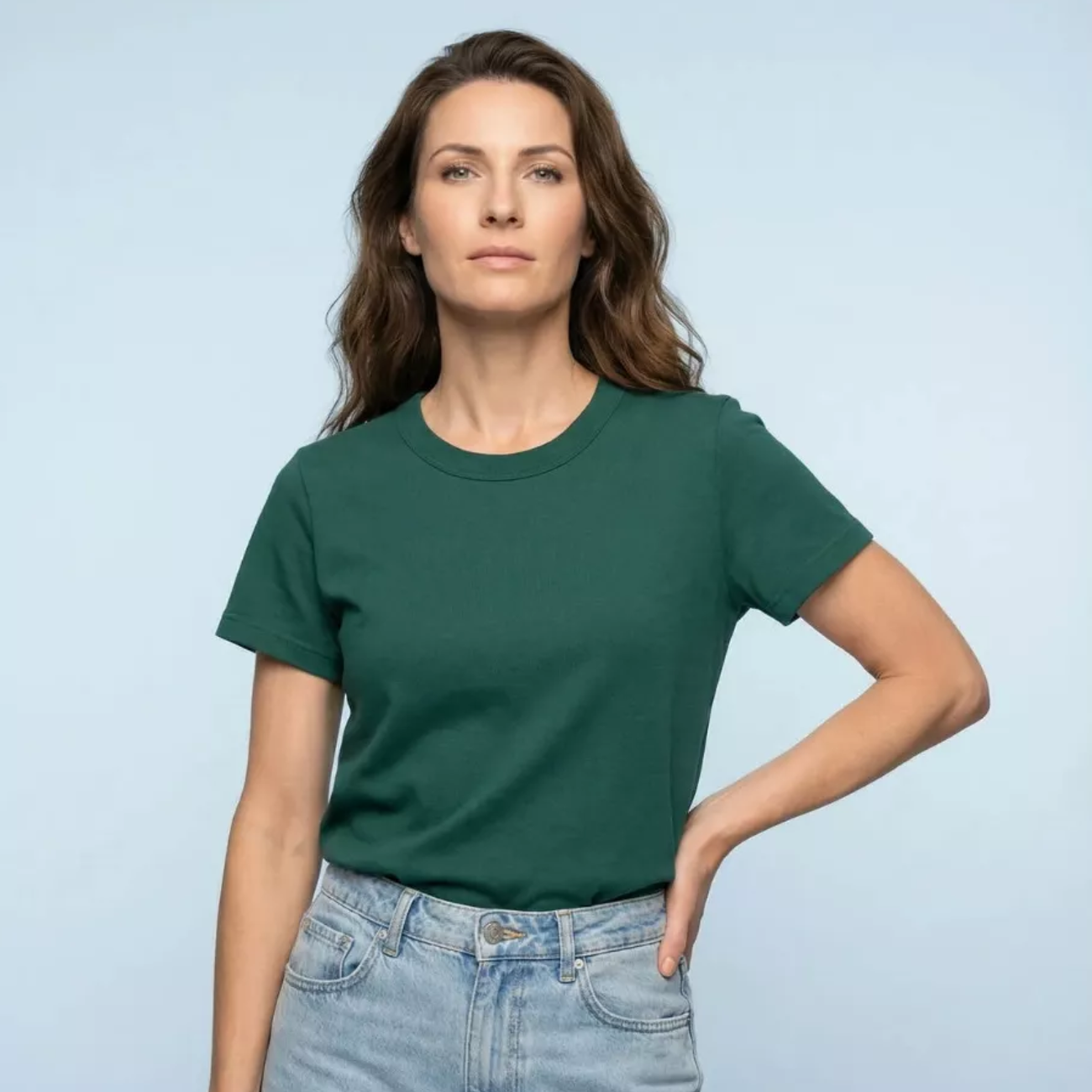 T-shirt français GABY en 100% coton bio - LEMAHIEU