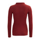 T-shirt manches longues et col montant en coton bio - PEOPLE WEAR ORGANIC