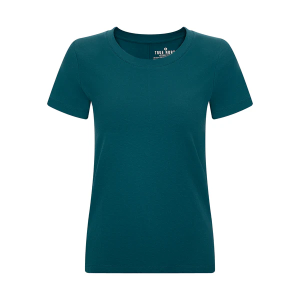 T-shirt coton et tencel pour femme - TRUE NORTH