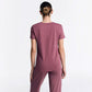 T-shirt coton et tencel pour femme - TRUE NORTH