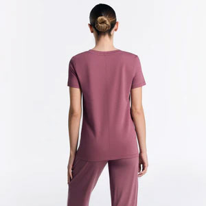 T-shirt coton et tencel pour femme - TRUE NORTH