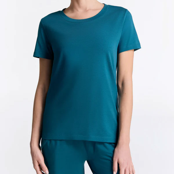 T-shirt coton et tencel pour femme - TRUE NORTH