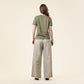 T-shirt col V TALIDA en 100% lin - LIVING CRAFTS