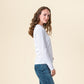T-shirt à manches longues TARANA 100% coton bio - LIVING CRAFTS