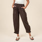 Pantalon cargo 100% tencel TINETTE - LIVING CRAFTS