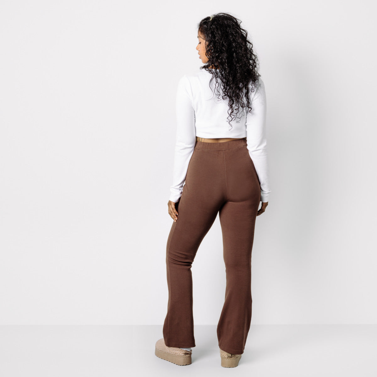 Pantalon EVOLET à pattes d'éléphant - TRUE STORY