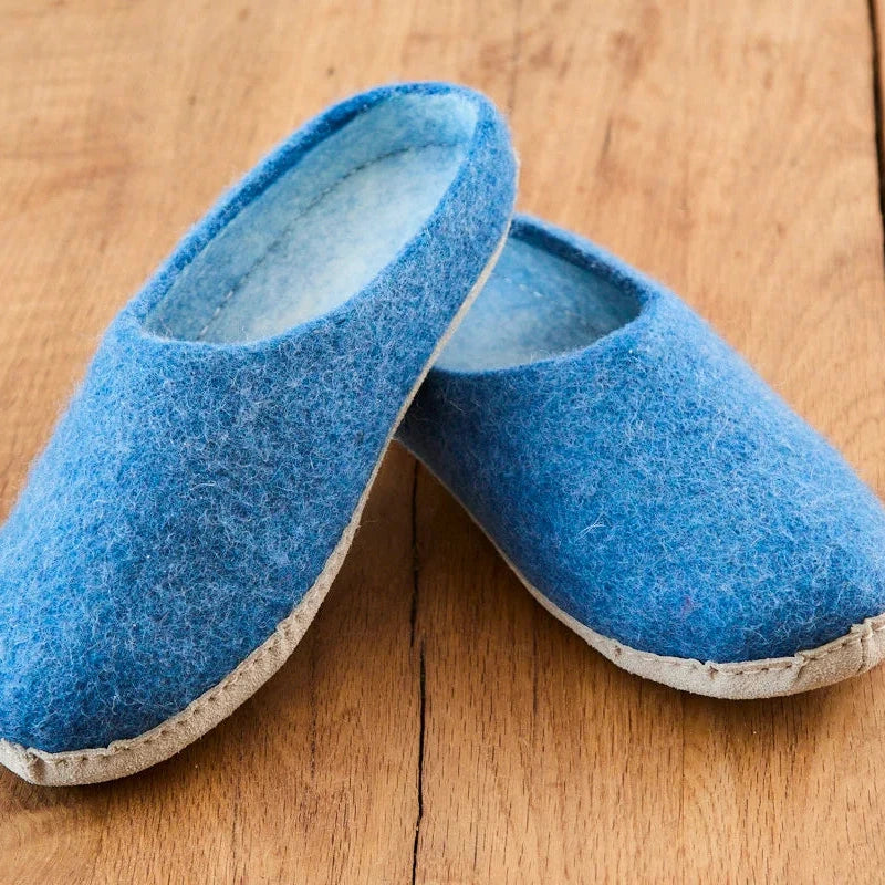 Chaussons pour adulte en laine feutrée - NATURSTYLE