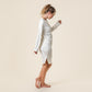 Chemise de nuit boutonnée DOMINIQUE en coton bio - LIVING CRAFTS