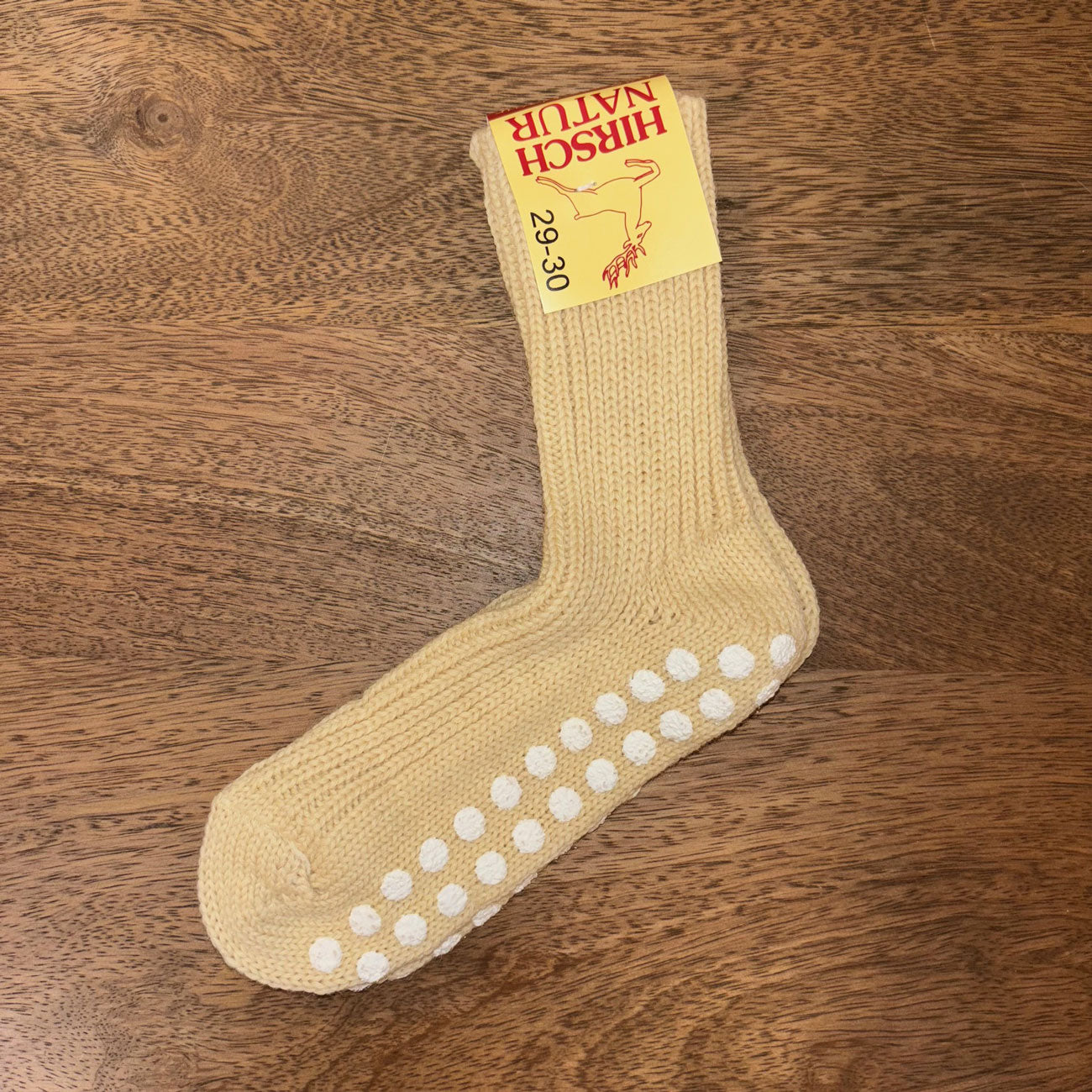 Chaussettes antidérapantes 100% Laine pour enfant - HIRSCH