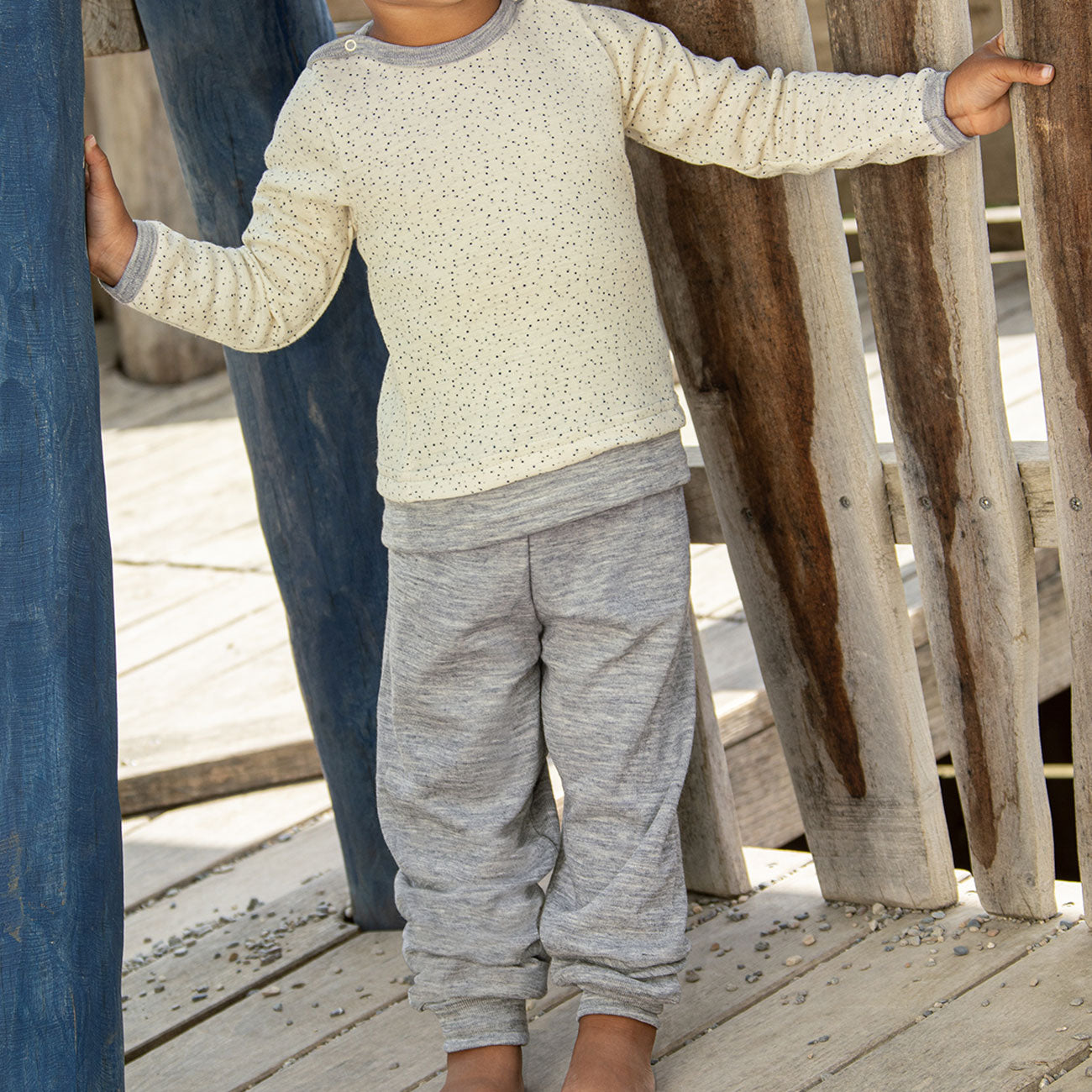 Pantalon réversible bébé Laine et Soie - ENGEL