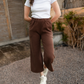 Pantalon coupe droite LEJA en mousseline - NORDLICHT