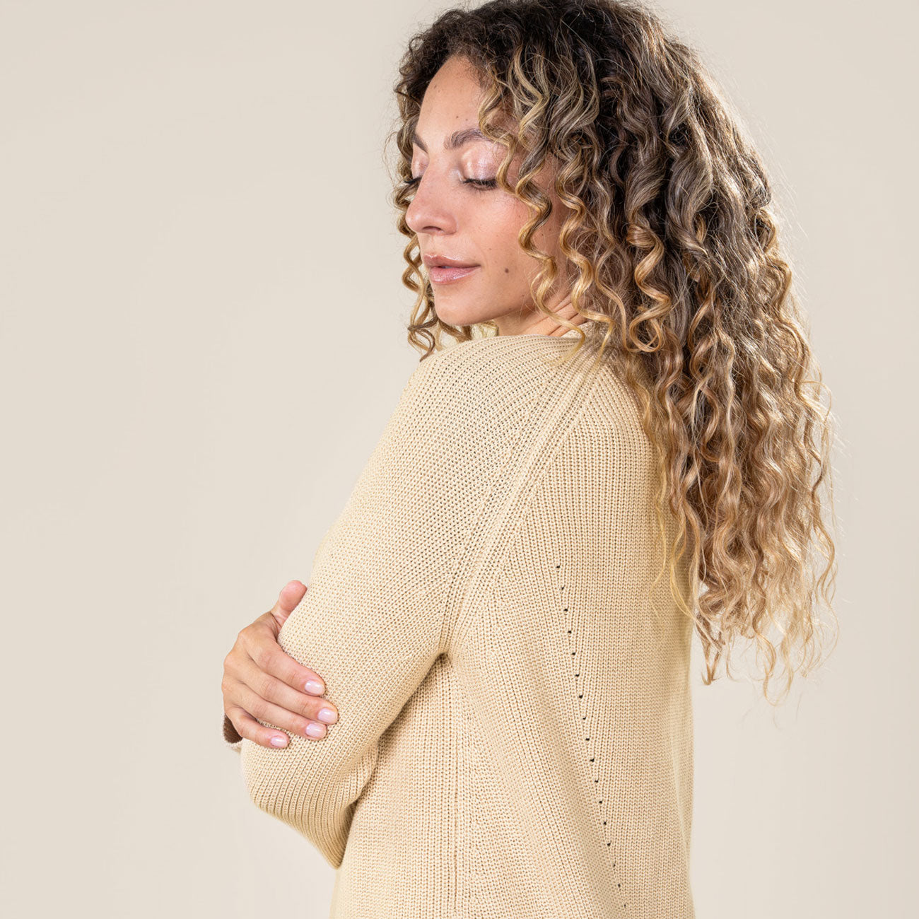 Cardigan OLIVIA 100% coton bio - LIVING CARFTS