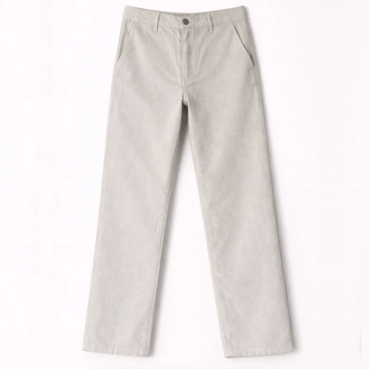 Chino HARRY en lin coupe droite - DAO