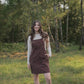 Robe salopette en velours de coton bio - NORDLICHT