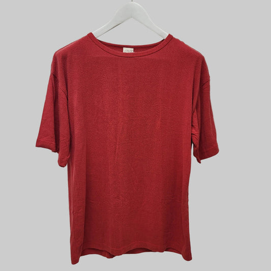 T-shirt manches courtes en bourrette de soie - GRÖDO