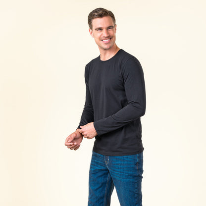 T-shirt manches longues TERIK en coton bio - LIVING CRAFTS
